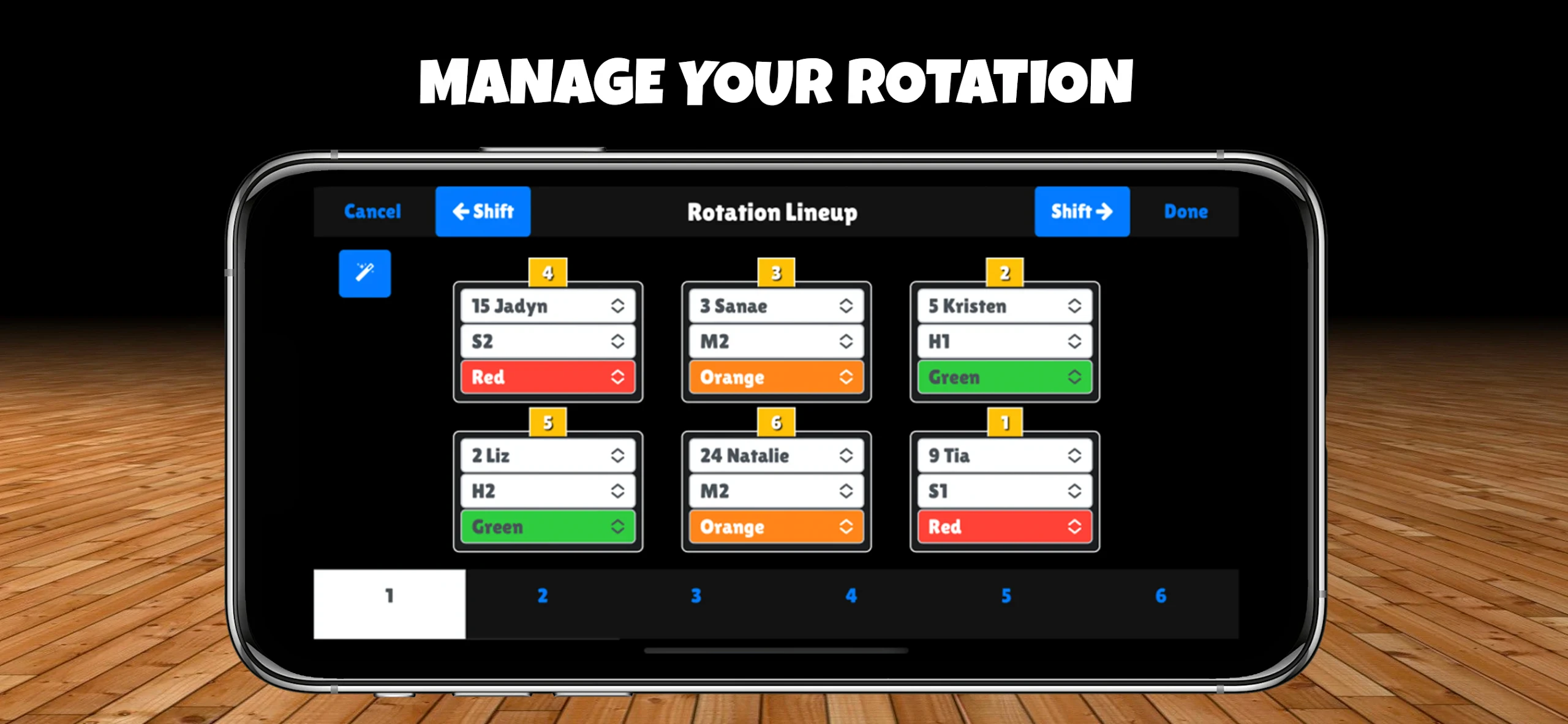 Volleyball Rotation Customiser Volleyball Rotations – Yolokick